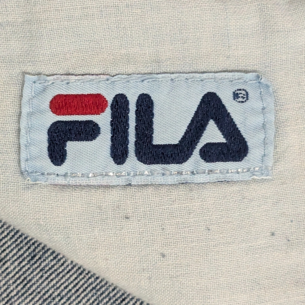 Rare to Find Vintage Fila High Rise Tapered Jeans Medium Wash For Women Size 20 - Picture 5 of 10